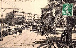 PA c- 048- Place d'Armes- trams et autobus